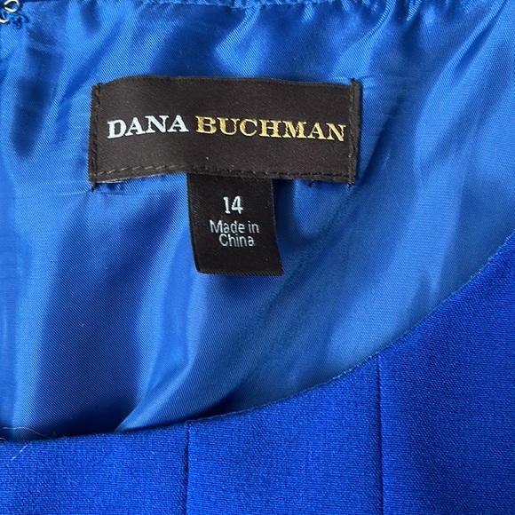 Blue Dana Buchman dress, 14 - Picture 5 of 6